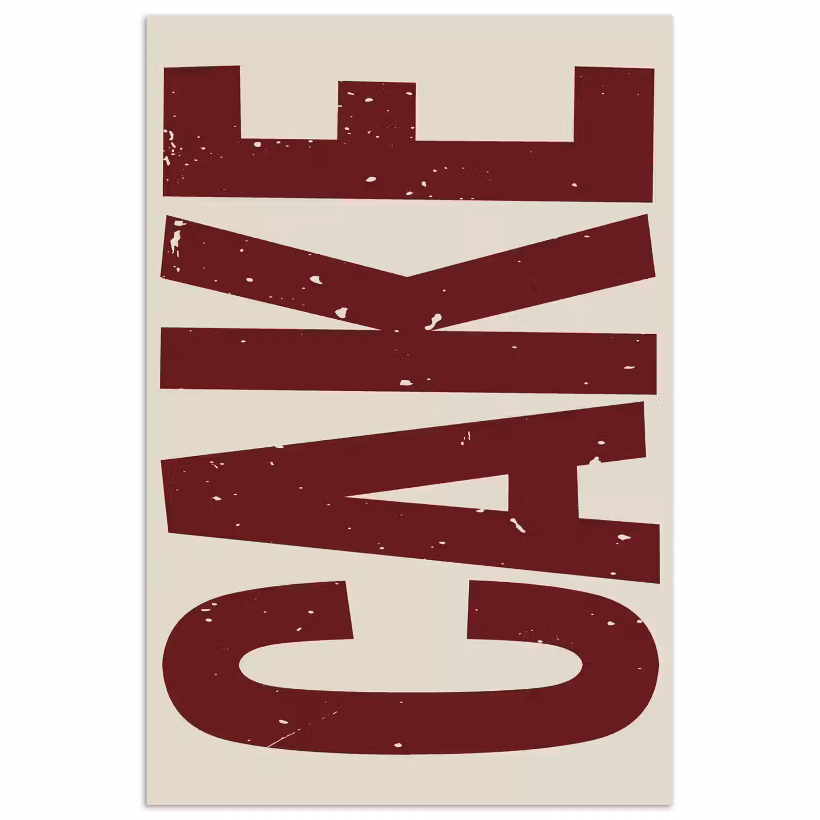 Poster - Red - Cake - Decoratie - Eten — 1