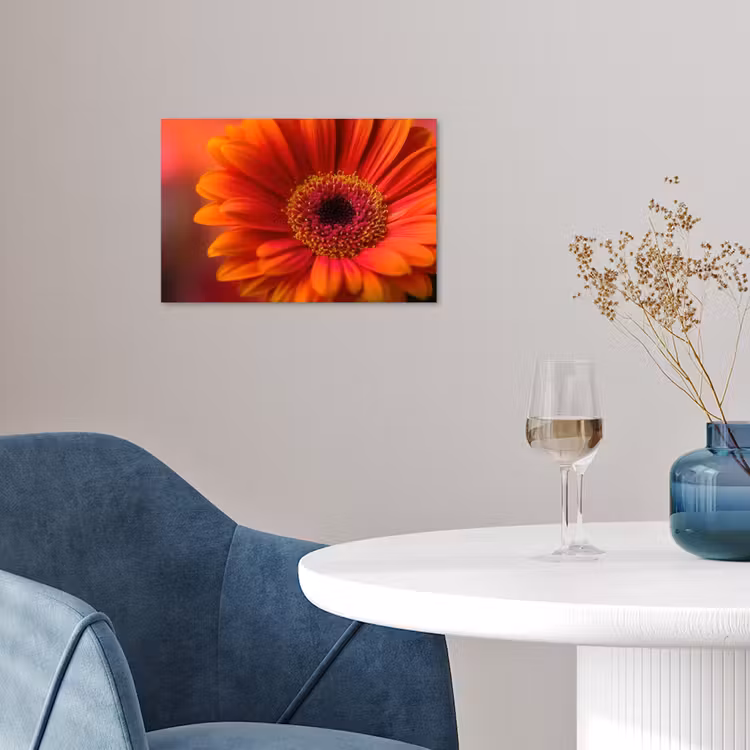 Poster - Oranje - Gerbera - Intens — 4