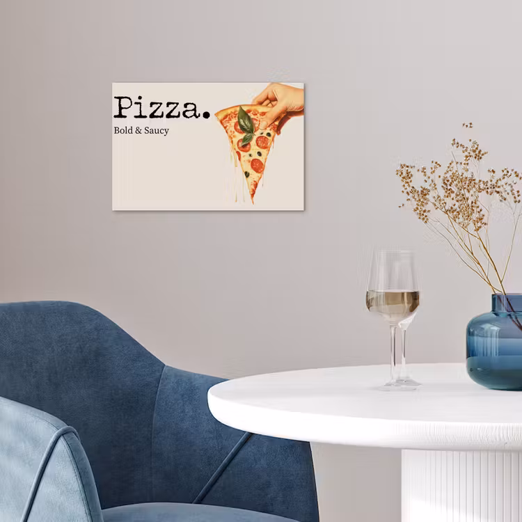 Poster - Pizza - Kaas - Pepperoni — 4