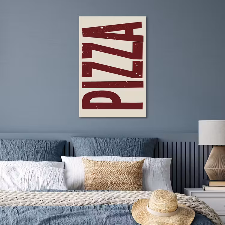 Poster - Pizza - Vintage - Decoratie - Japandi — 3