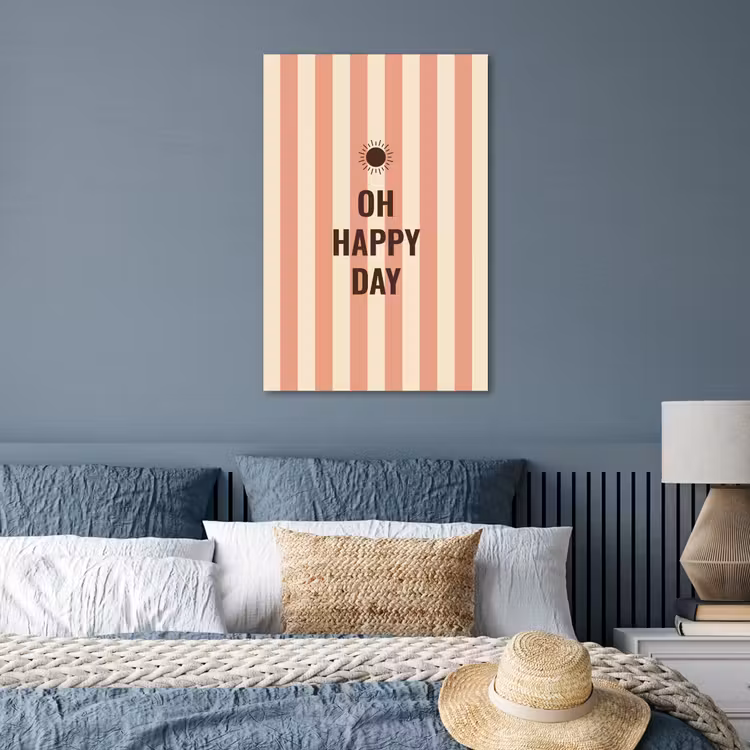 Poster - Quote - Zomer - Strepen — 3