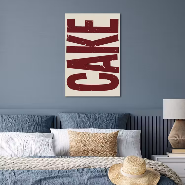 Poster - Red - Cake - Decoratie - Eten — 3