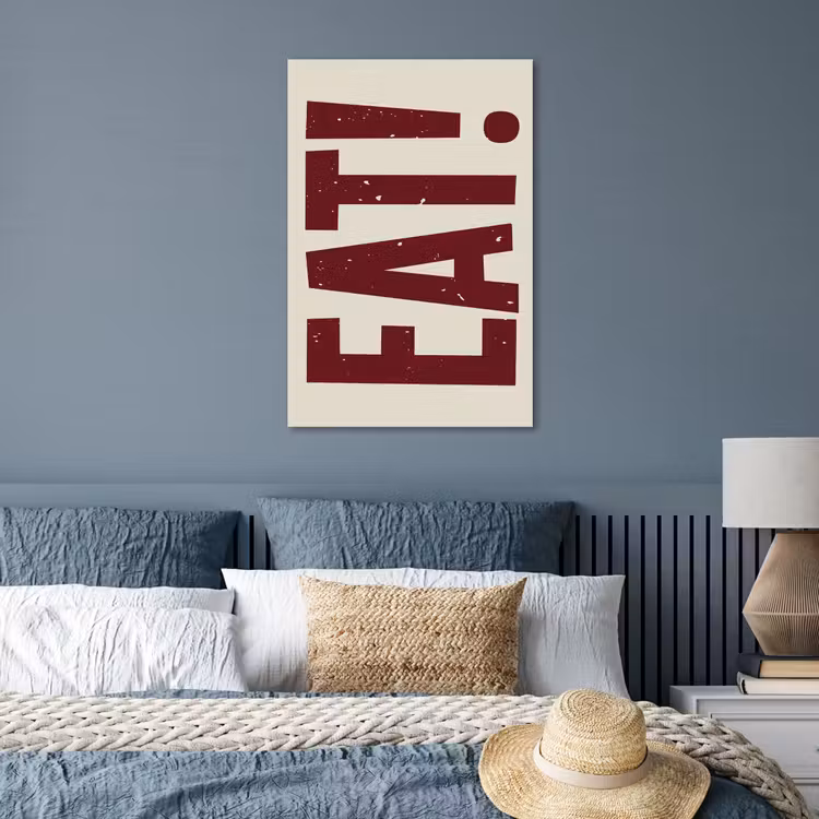 Poster - Red - Eten - Vintage - Decoratie — 3