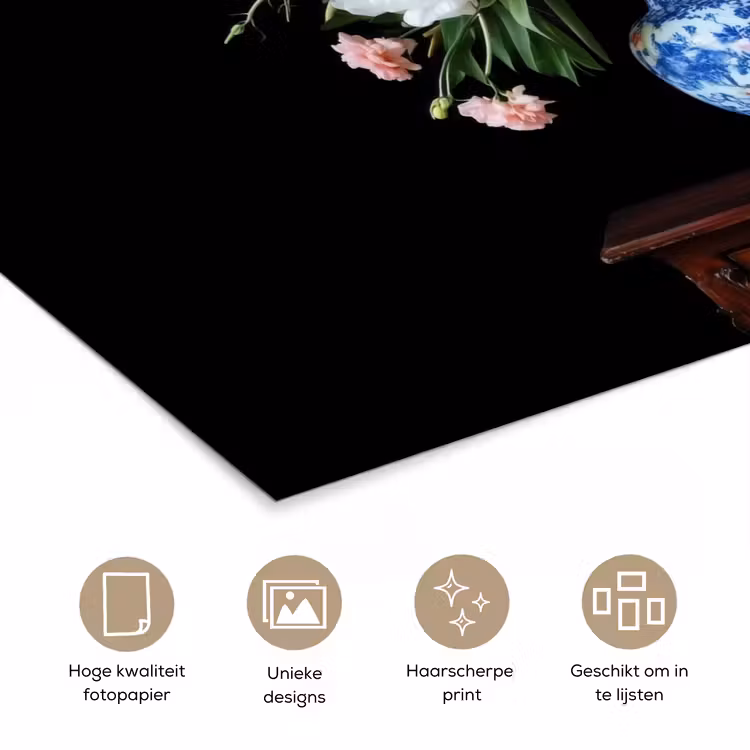 Poster - Rozen - Bloemen - Vaas - Boeket — 5