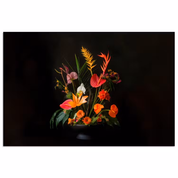 Poster - Schaal - Boeket - Bloemen — 1