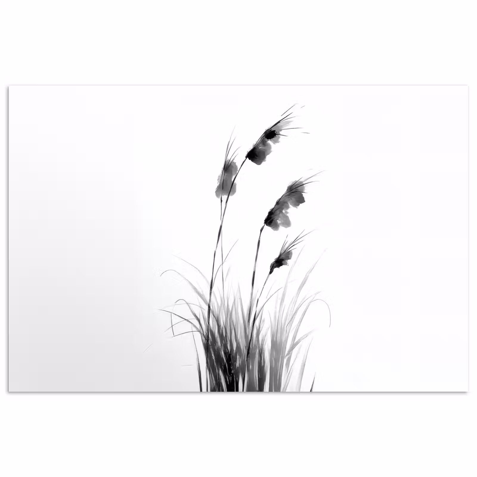 Poster - Minimalistisch - Stelen - Wit — 1