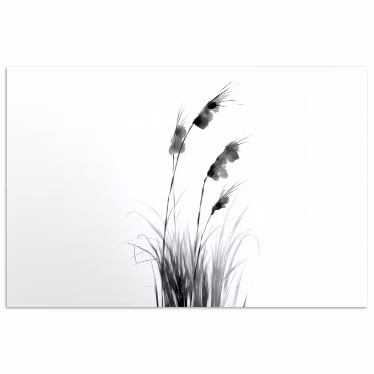Poster - Minimalistisch - Stelen - Wit — 1