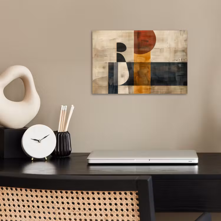 Poster - Modern - Kunst - Beige - Industrieel — 2