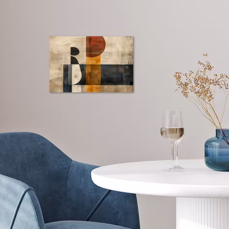 Poster - Modern - Kunst - Beige - Industrieel — 4