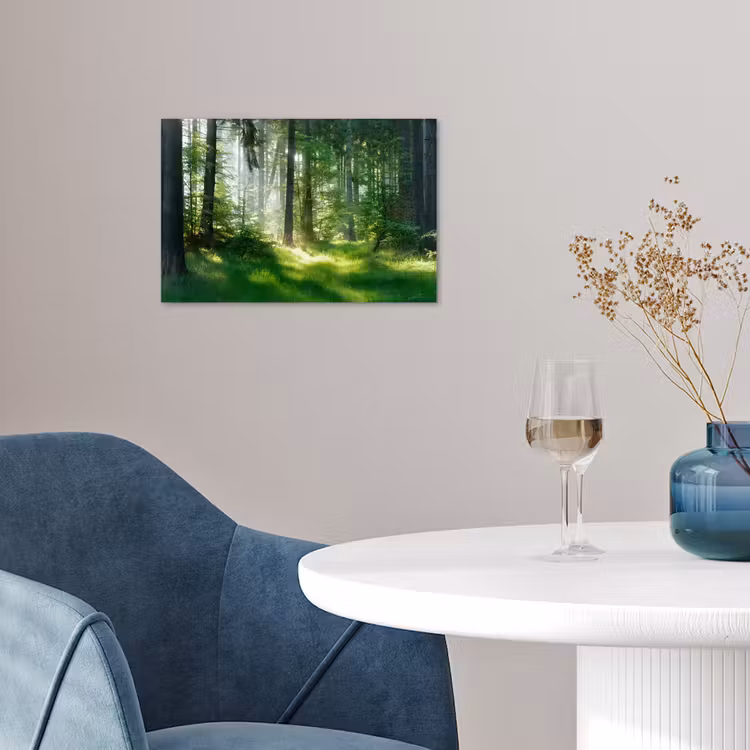 Poster - Natuur - Bomen - Bos - Groen - Zon - Gras - Planten — 4