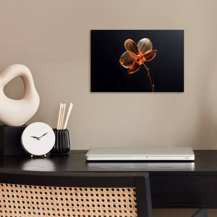 Poster - Orchidee - Doorzichtig - Bloem — 2