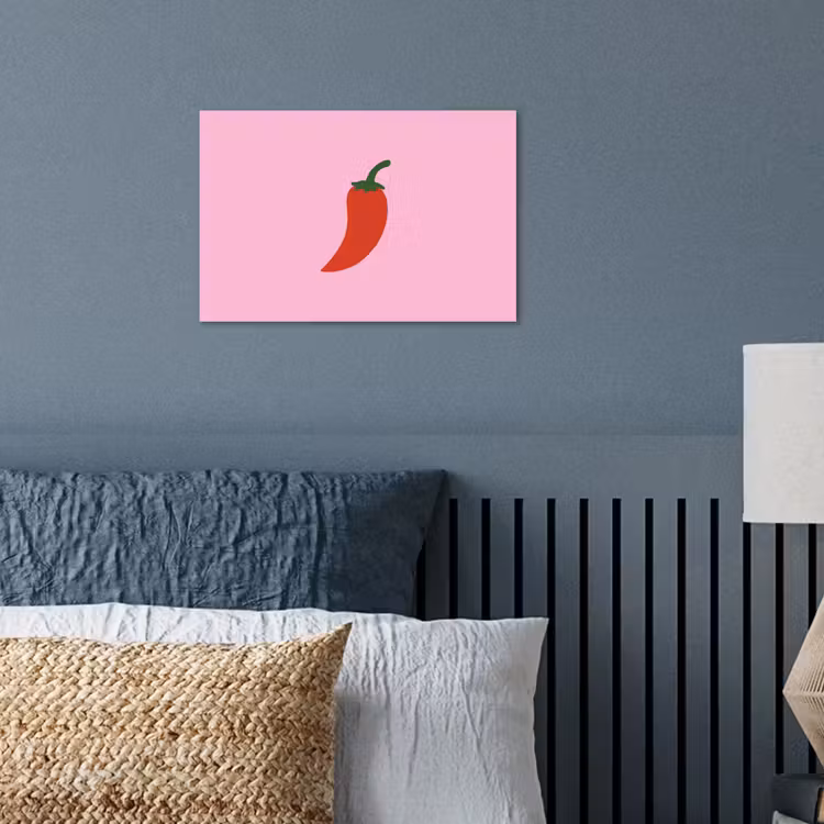 Poster - Peper - Rood - Illustratie — 3