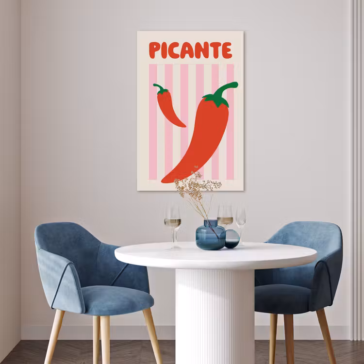 Poster - Pittig - Pepers - Rood — 4