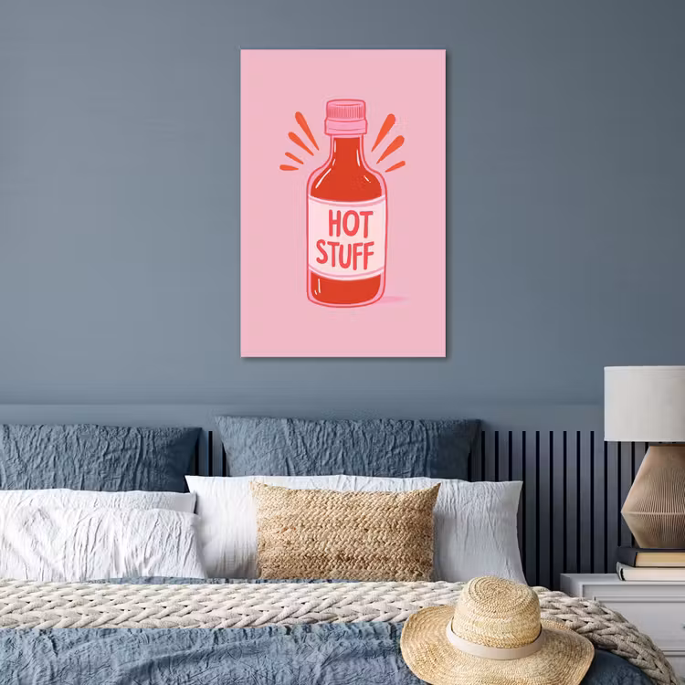 Poster - Pittig - Rood - Saus - Grafisch — 3