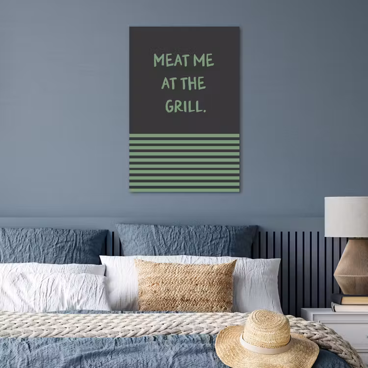Poster - Quote - Groen - Grill - Zomer — 3