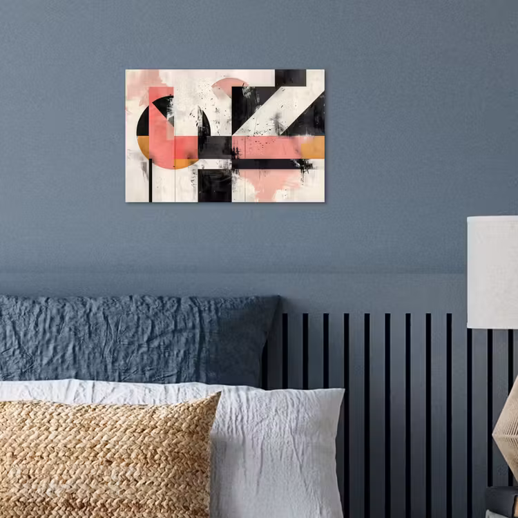 Poster - Roze - Abstract - Aesthetic - Modern - Vormen — 3