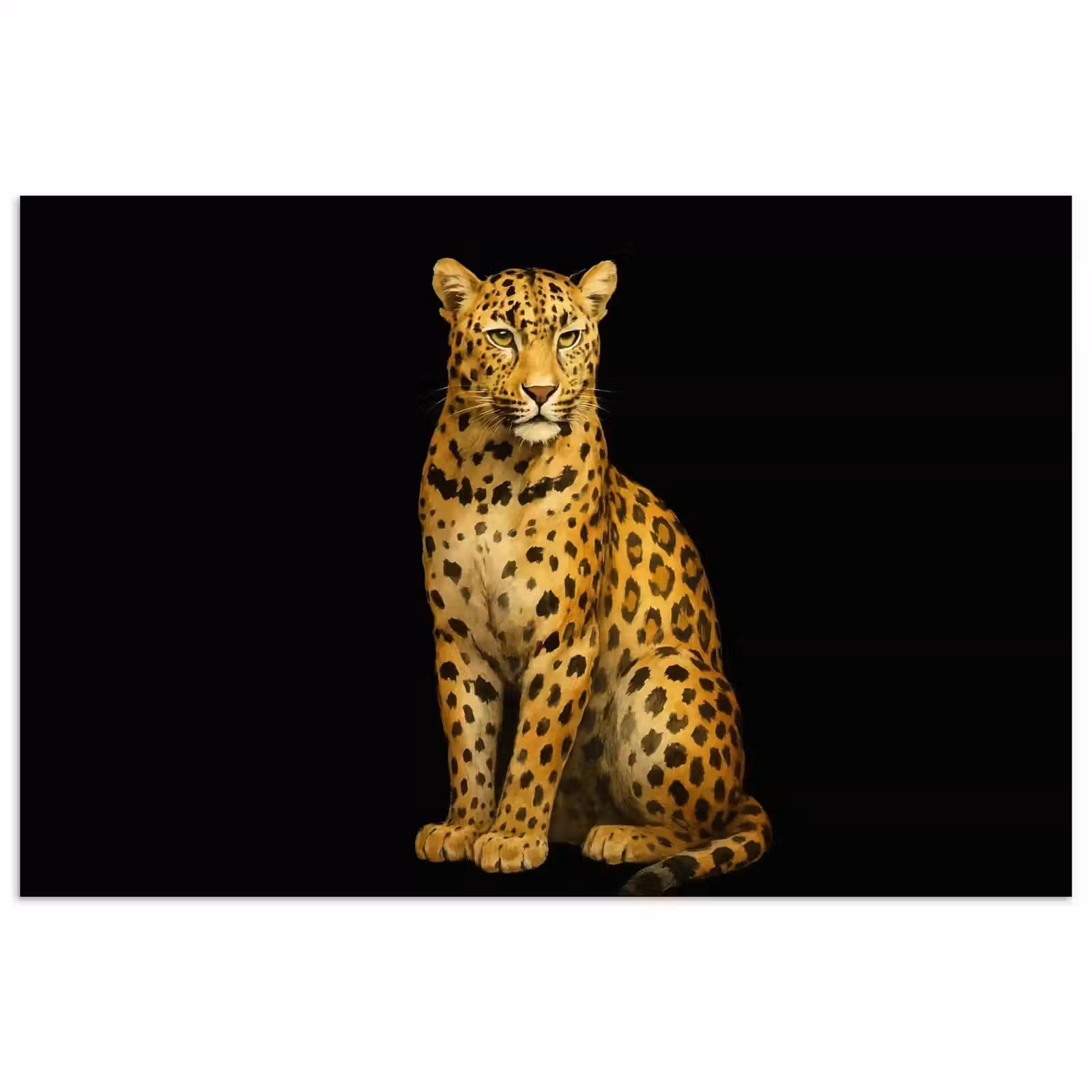 Poster - Panter - Realistisch - Bruin — 1