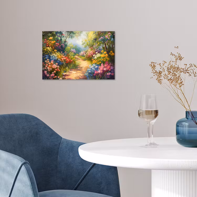 Poster - Natuur - Landschap - Bloemen - Kleurrijk — 4
