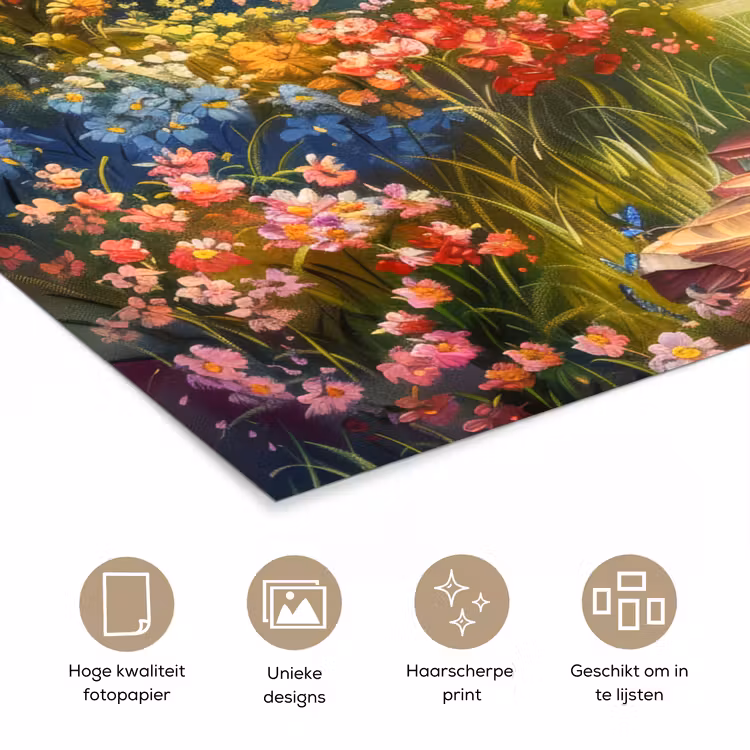 Poster - Natuur - Landschap - Bloemen - Kleurrijk — 5