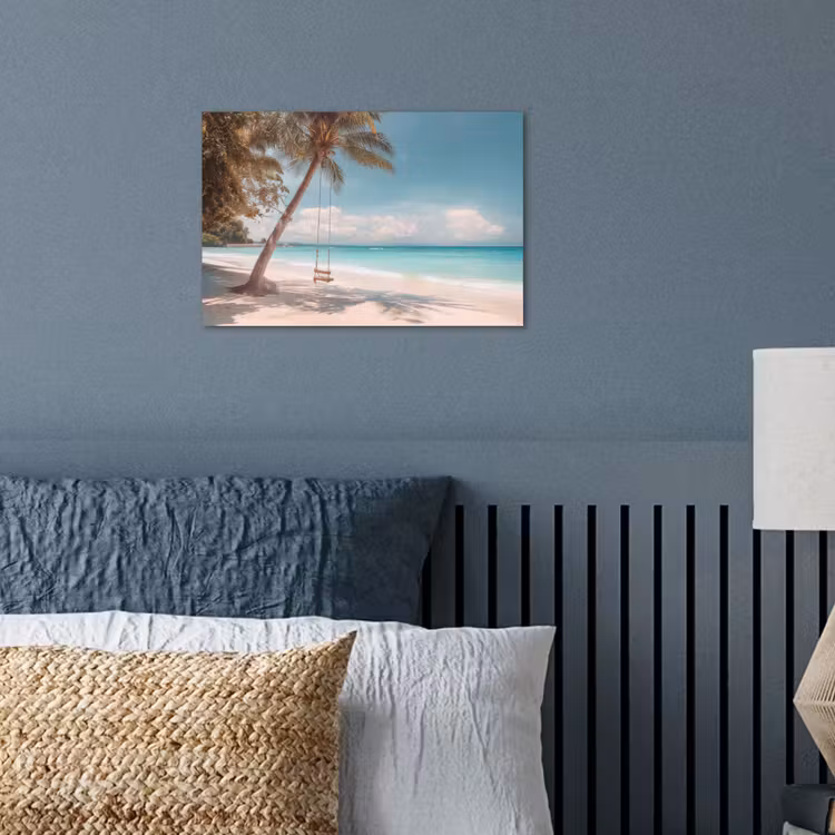 Poster - Palmboom - Schommel - Strand - Lucht — 3