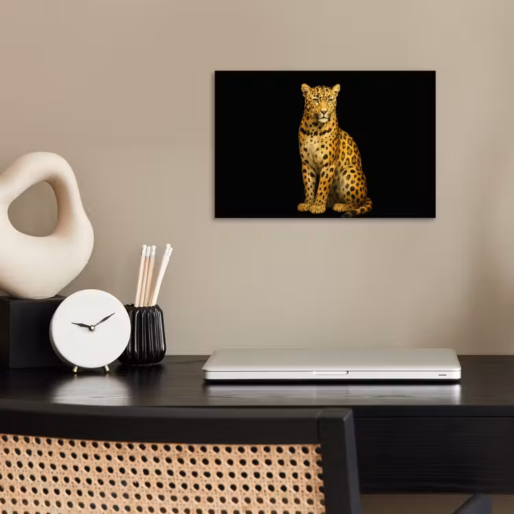 Poster - Panter - Realistisch - Bruin — 2