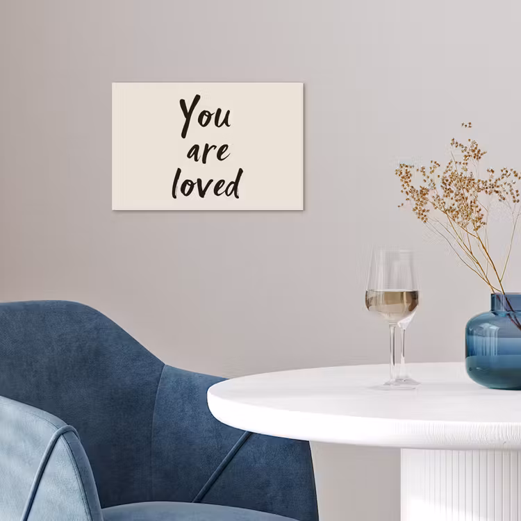 Poster - Minimalistisch - Beige - Love — 4