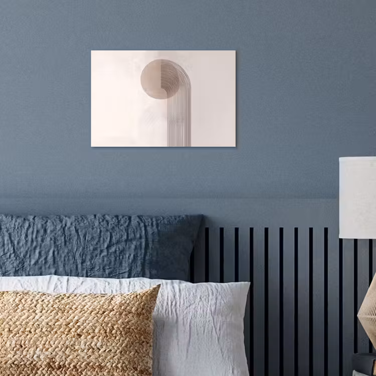 Poster - Minimalistisch - Cirkel - Lichtgrijs — 3