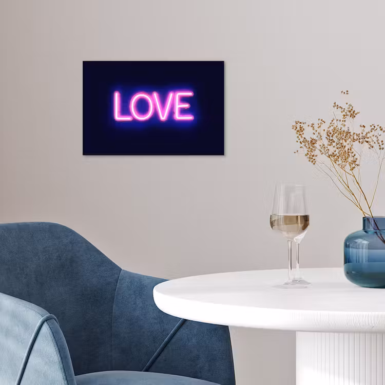 Poster - Neon - Love - Valentijn — 4