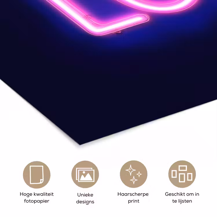 Poster - Neon - Love - Valentijn — 5
