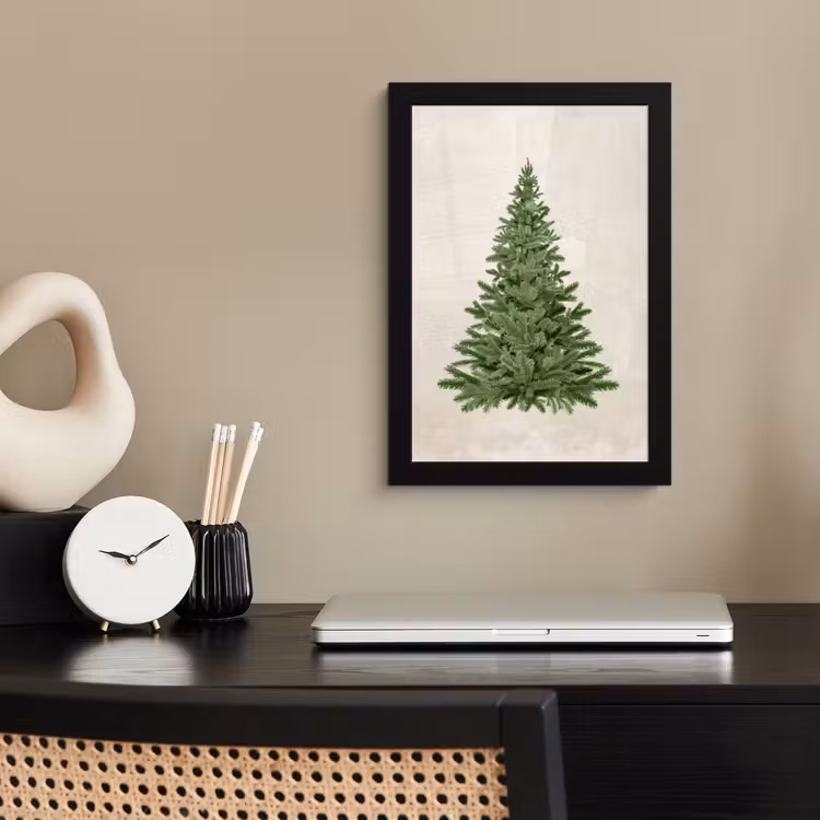Poster met lijst - Kerstboom - Groen - Kerstmis - Feestdagen — 3