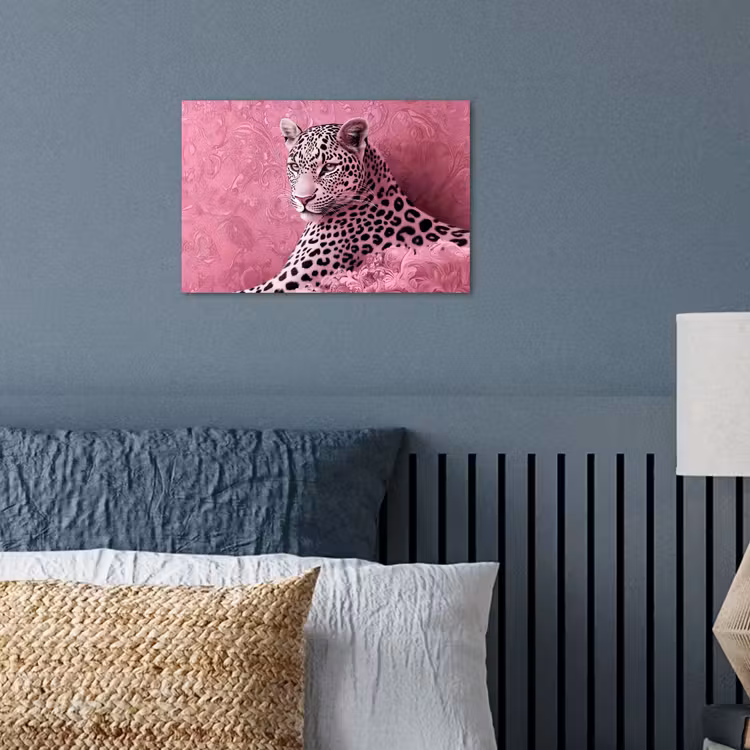 Poster - Panter - Luxe - Roze — 3