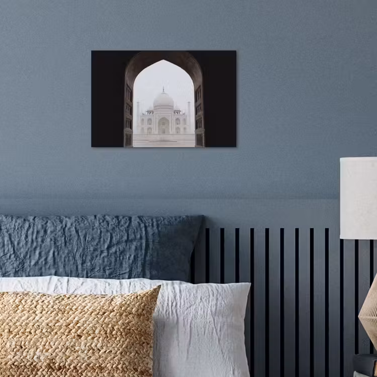 Poster - Poort - Symmetrische koepel - Minaretten - Moskee — 3