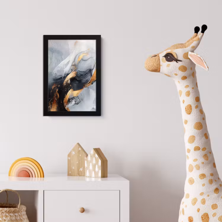 Poster met lijst - Kunst - Goud - Luxe - Abstract - Modern — 5