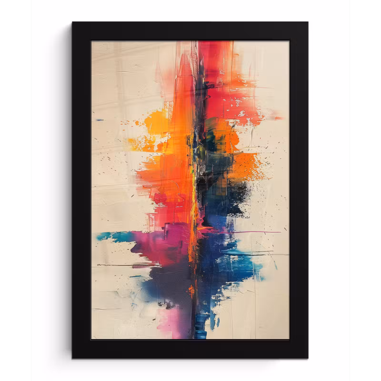 Poster met lijst - Watercolor - Kunst - Modern — 1