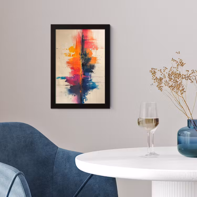 Poster met lijst - Watercolor - Kunst - Modern — 2