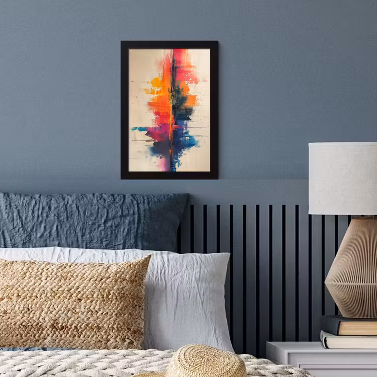 Poster met lijst - Watercolor - Kunst - Modern — 4