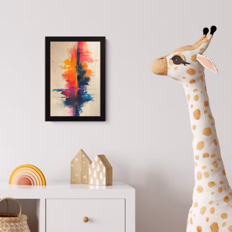 Poster met lijst - Watercolor - Kunst - Modern — 5