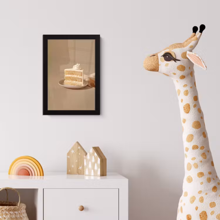 Poster met lijst - Vanilletaart - Cake - Romig — 5