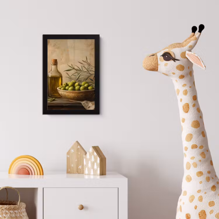 Poster met lijst - Olijven - Stilleven - Vintage — 5