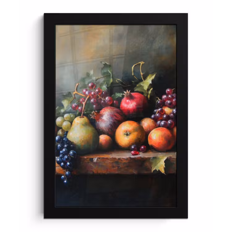 Poster met lijst - Rustiek - Stilleven - Fruit — 1