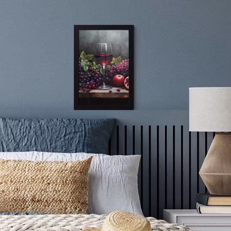 Poster met lijst - Wijn - Fruit - Stilleven — 4