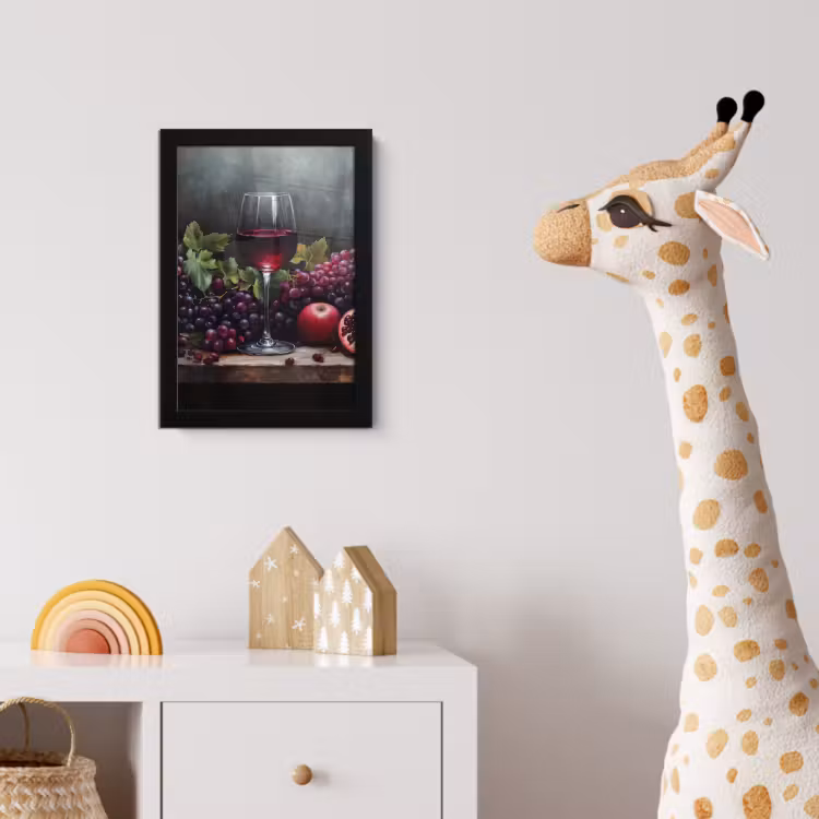 Poster met lijst - Wijn - Fruit - Stilleven — 5