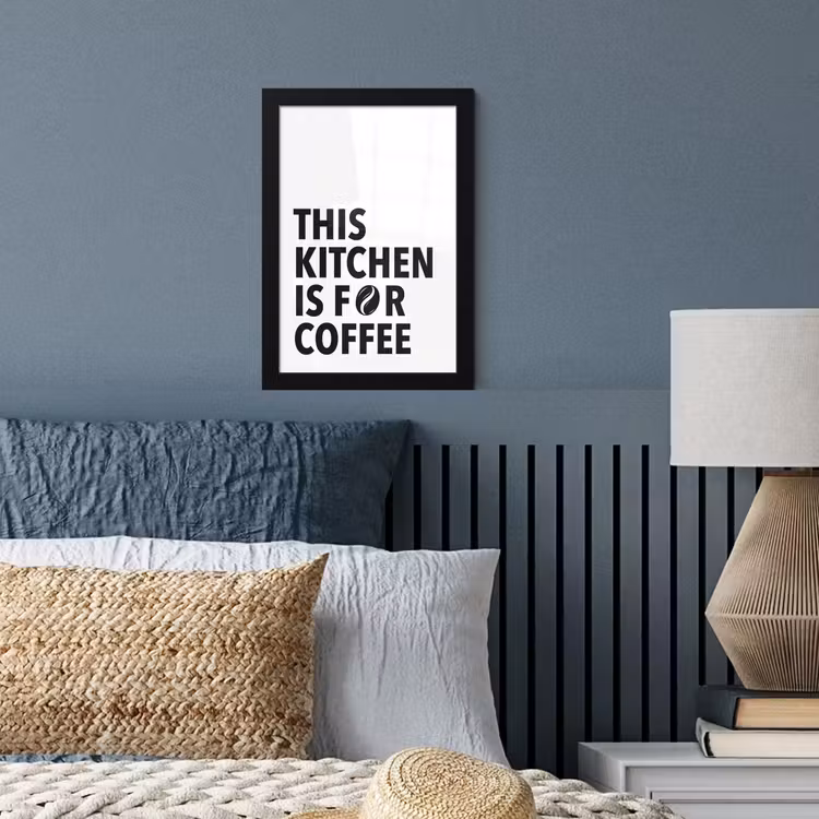 Poster met lijst - Quotes - Koffie - Bonen - Modern — 4