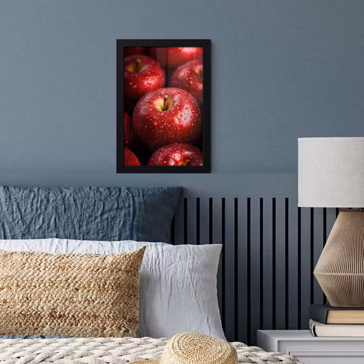 Poster met lijst - Rood - Appels - Fruit — 4