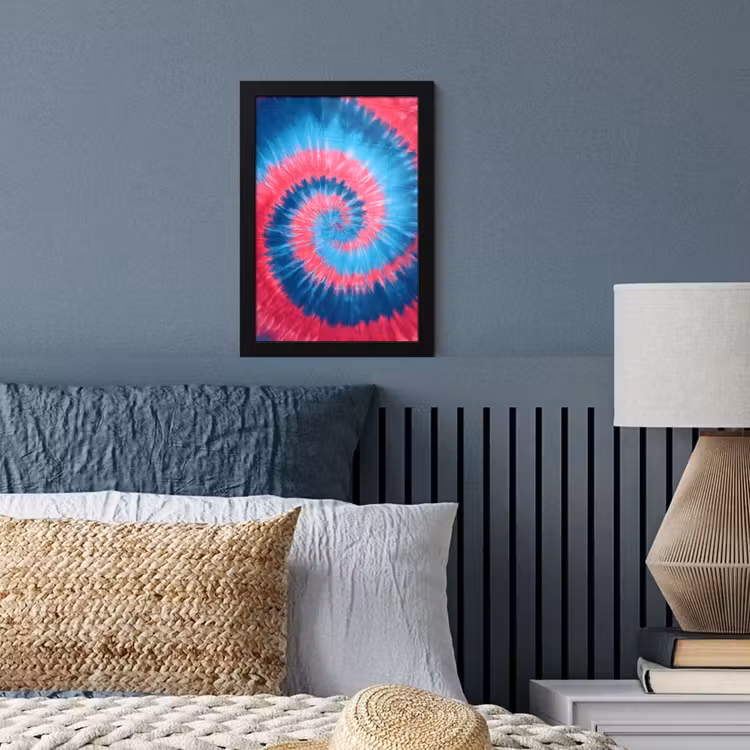 Poster met lijst - Spiraal - Roze - Draaiend — 4