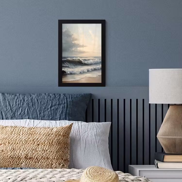 Poster met lijst - Strand - Zee - Zonsondergang — 4
