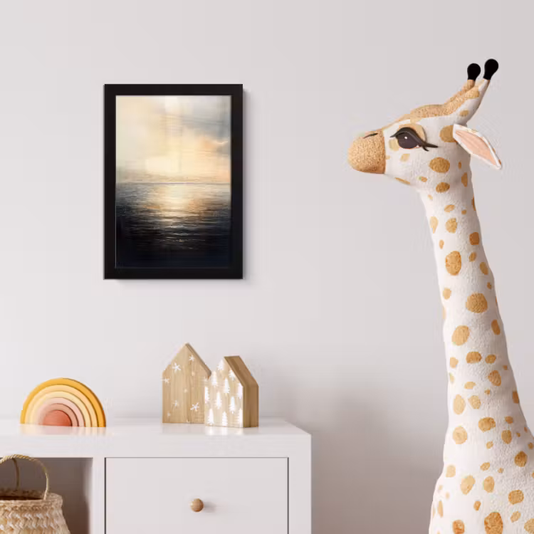 Poster met lijst - Zon - Horizon - Zee — 5