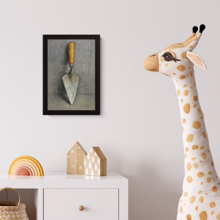 Poster met lijst - Troffel - Verf - Gereedschap — 5