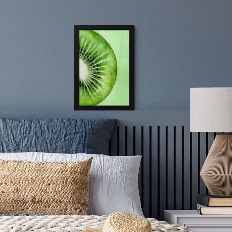 Poster met lijst - Kiwi - Groen - Fris — 4