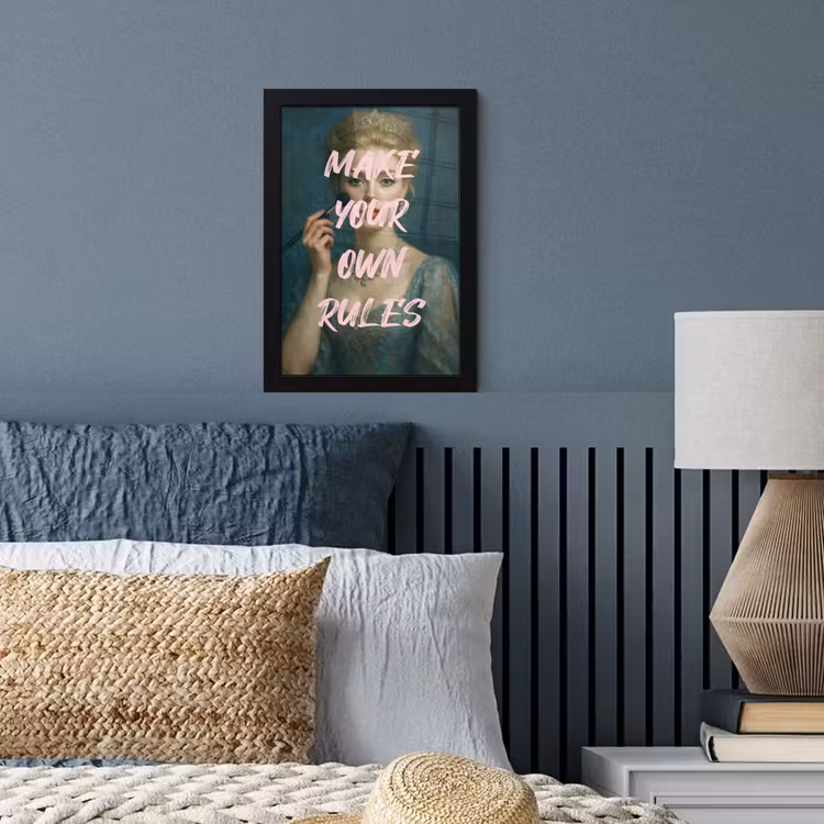 Poster met lijst - Klassiek - Sierlijk - Roze — 4